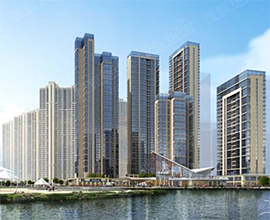 湖南卓越长沙浅水湾夹层楼板项目