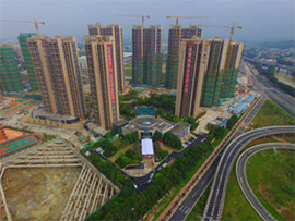 广州黄埔佳兆业盛世广场夹层楼板项目